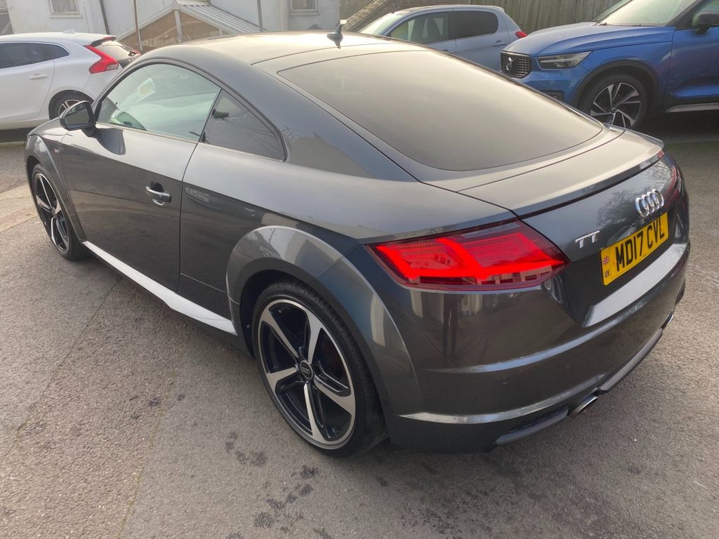 USED 2017 17 AUDI TT 1.8 TFSI Black Edition Coupe 3dr Petrol Manual Euro 6 (s/s) (180 ps) HEATED SEATS DAB NAV PARK ASSIST