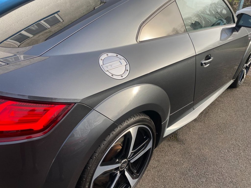 USED 2017 17 AUDI TT 1.8 TFSI Black Edition Coupe 3dr Petrol Manual Euro 6 (s/s) (180 ps) HEATED SEATS DAB NAV PARK ASSIST