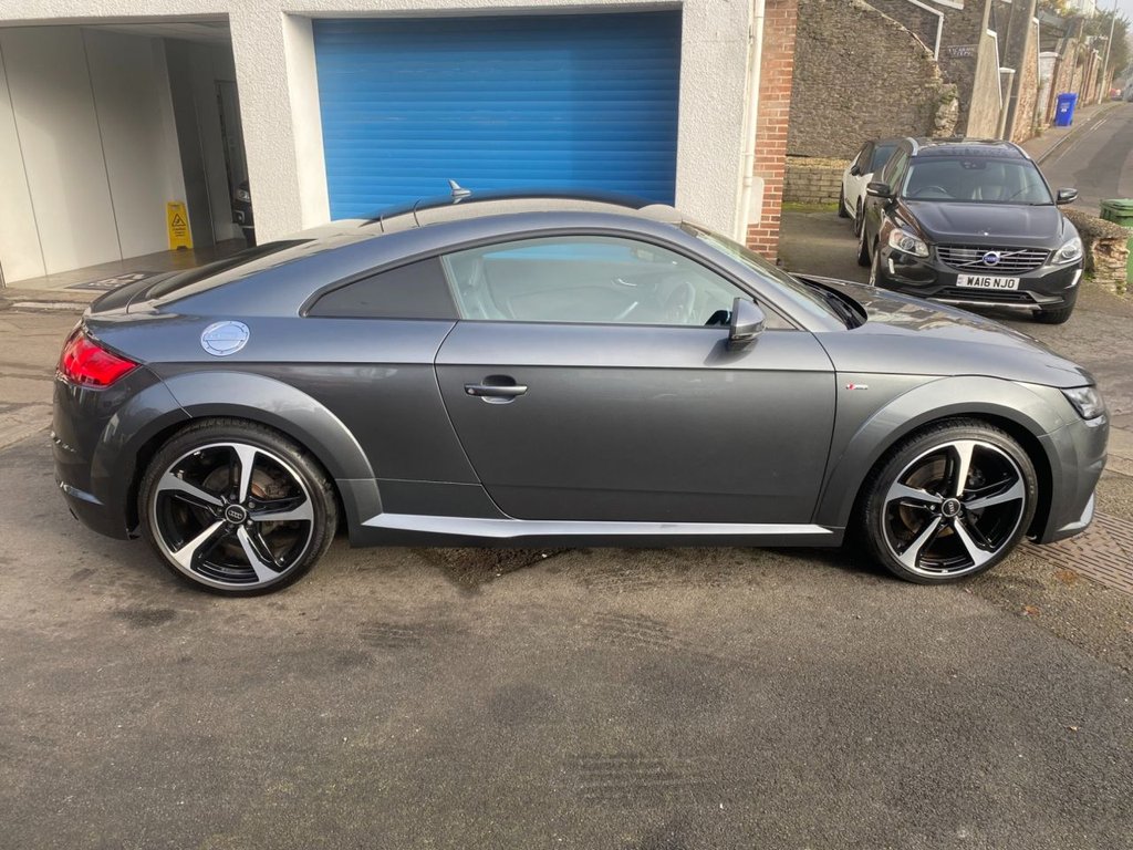 USED 2017 17 AUDI TT 1.8 TFSI Black Edition Coupe 3dr Petrol Manual Euro 6 (s/s) (180 ps) HEATED SEATS DAB NAV PARK ASSIST
