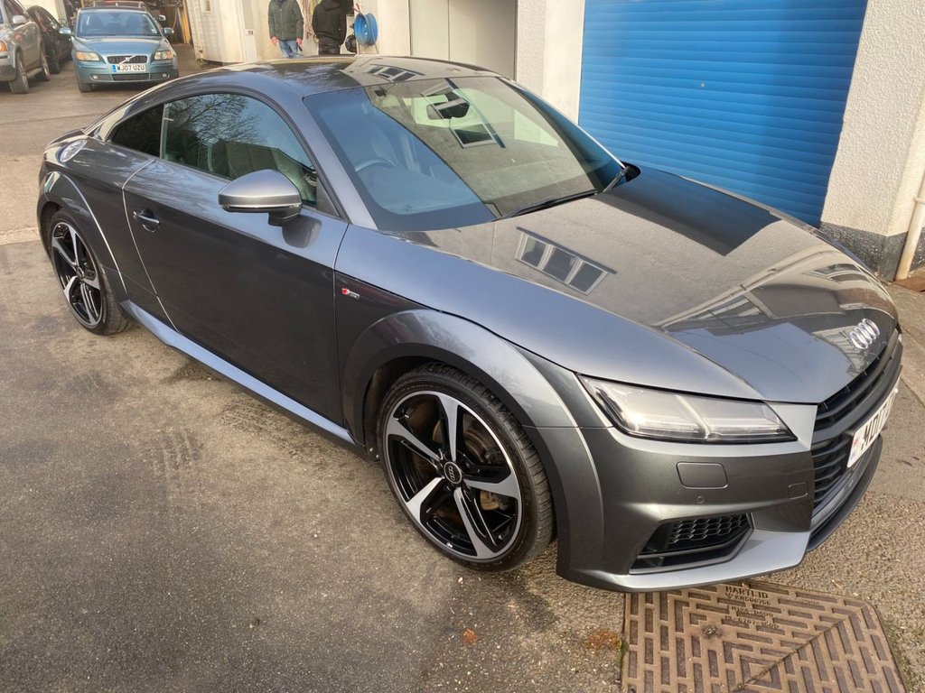 USED 2017 17 AUDI TT 1.8 TFSI Black Edition Coupe 3dr Petrol Manual Euro 6 (s/s) (180 ps) HEATED SEATS DAB NAV PARK ASSIST