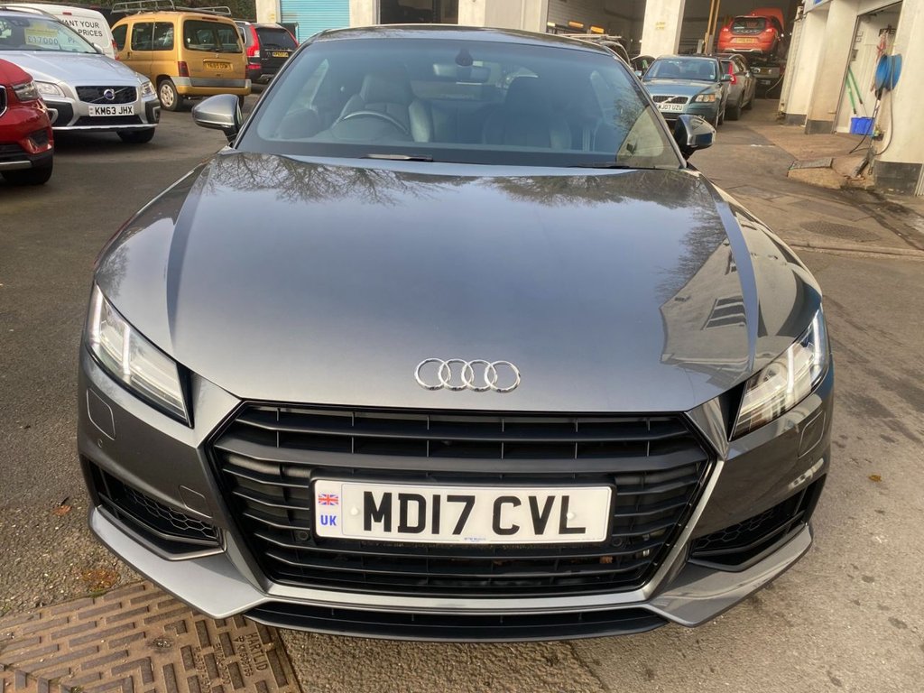 USED 2017 17 AUDI TT 1.8 TFSI Black Edition Coupe 3dr Petrol Manual Euro 6 (s/s) (180 ps) HEATED SEATS DAB NAV PARK ASSIST