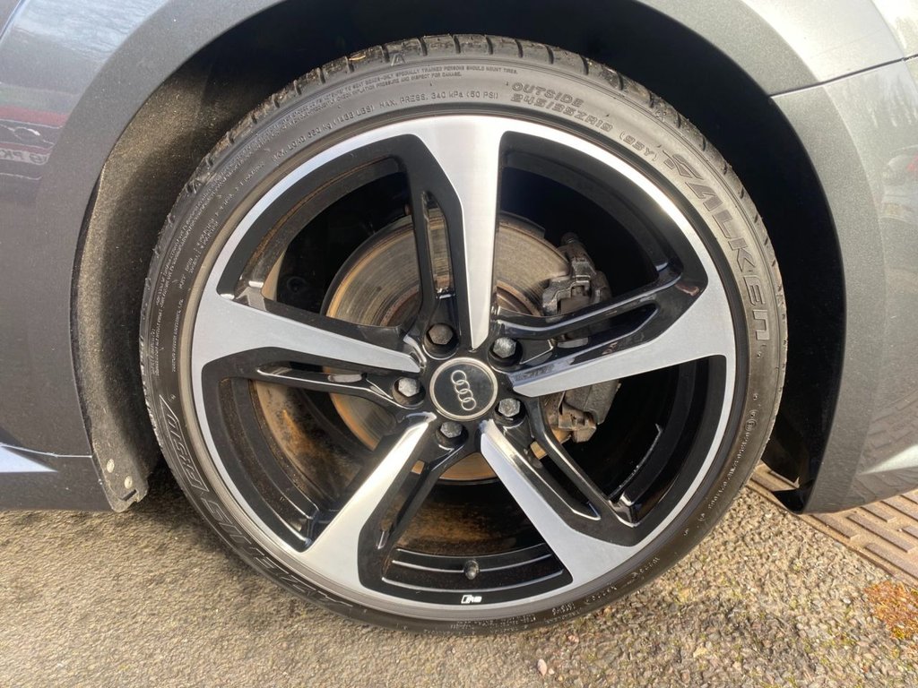 USED 2017 17 AUDI TT 1.8 TFSI Black Edition Coupe 3dr Petrol Manual Euro 6 (s/s) (180 ps) HEATED SEATS DAB NAV PARK ASSIST