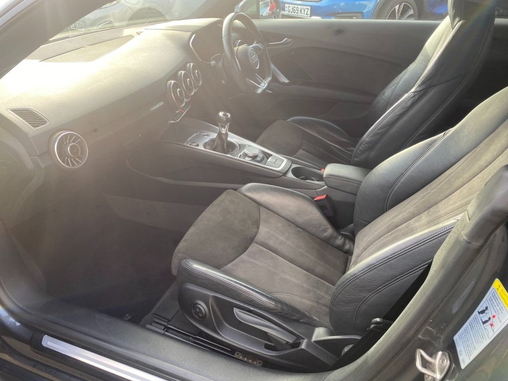 USED 2017 17 AUDI TT 1.8 TFSI Black Edition Coupe 3dr Petrol Manual Euro 6 (s/s) (180 ps) HEATED SEATS DAB NAV PARK ASSIST
