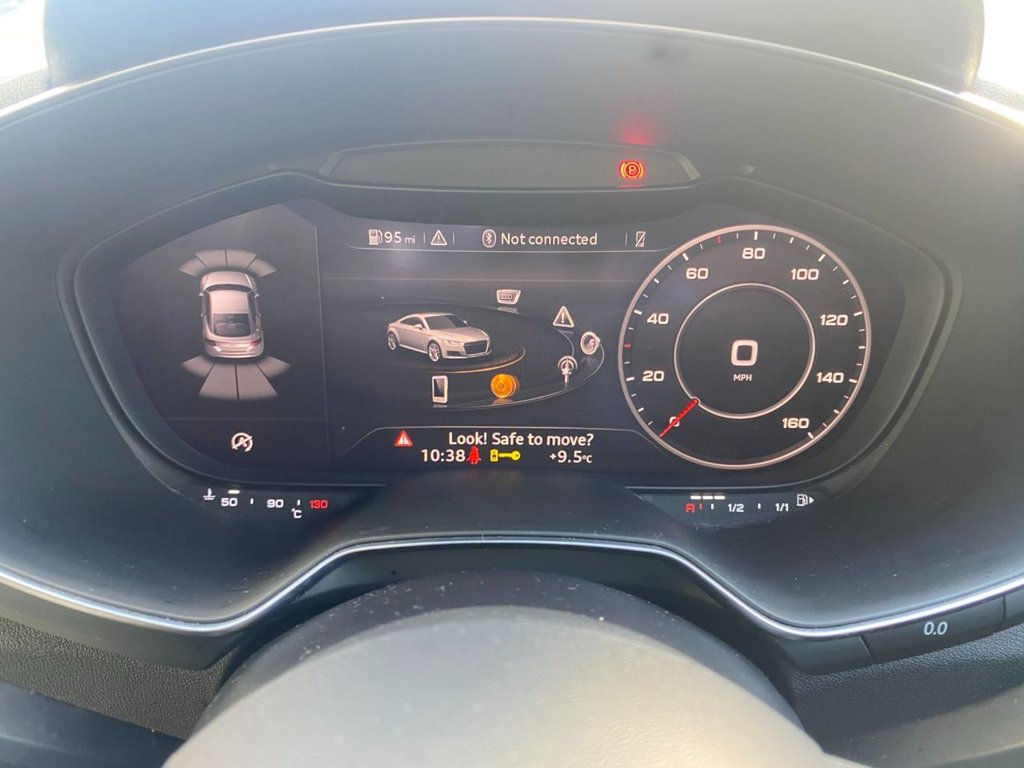 USED 2017 17 AUDI TT 1.8 TFSI Black Edition Coupe 3dr Petrol Manual Euro 6 (s/s) (180 ps) HEATED SEATS DAB NAV PARK ASSIST