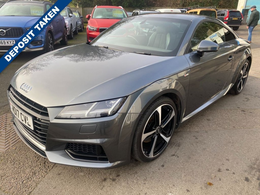 USED 2017 17 AUDI TT 1.8 TFSI Black Edition Coupe 3dr Petrol Manual Euro 6 (s/s) (180 ps) HEATED SEATS DAB NAV PARK ASSIST
