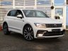 USED 2016 66 VOLKSWAGEN TIGUAN 2.0 TDI BlueMotion Tech R-Line SUV 5dr Diesel DSG 4Motion Euro 6 (s/s) (190 ps) Finished in PURE WHITE with contrasting Alcantara trim. This high spec Tiguan has a more sophisticated look to add to its high quality interior and high spec. This Tiguan is spacious, comfortable and great to drive, while its raised driving position gives you a great view. Features include, Pan Roof, Nav, Virtual Dash, DAB, B/Tooth, 20" Alloys, Park Sensors and more. Comes Fully serviced and with 2 Keys.