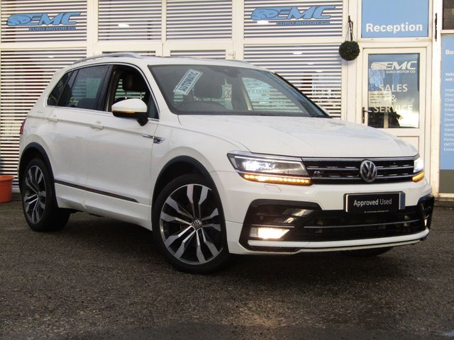 2016 66 Volkswagen Tiguan 2.0 TDI BlueMotion Tech R-Line SUV 5dr Diesel DSG 4Motion Euro 6 (s/s) (190 ps)