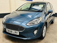 USED 2018 68 FORD FIESTA 1.1 Ti-VCT Zetec Hatchback 3 Door Petrol Manual Euro 6 (s/s) (85 ps) APPLE CAR PLAY 1 LADY OWNER