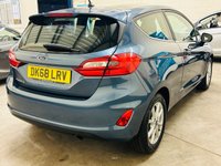 USED 2018 68 FORD FIESTA 1.1 Ti-VCT Zetec Hatchback 3 Door Petrol Manual Euro 6 (s/s) (85 ps) APPLE CAR PLAY 1 LADY OWNER