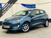 USED 2018 68 FORD FIESTA 1.1 Ti-VCT Zetec Hatchback 3 Door Petrol Manual Euro 6 (s/s) (85 ps) APPLE CAR PLAY 1 LADY OWNER