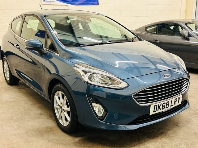 2018 68 Ford Fiesta 1.1 Ti-VCT Zetec Hatchback 3 Door Petrol Manual Euro 6 (s/s) (85 ps)
