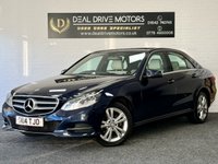 USED 2014 14 MERCEDES-BENZ E-CLASS 2.1 E220 CDI SE Saloon 4dr Diesel G-Tronic+ Euro 5 (s/s) (170 ps) SATNAV DAB BLUETOOTH HETD SEAT