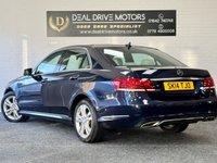 USED 2014 14 MERCEDES-BENZ E-CLASS 2.1 E220 CDI SE Saloon 4dr Diesel G-Tronic+ Euro 5 (s/s) (170 ps) SATNAV DAB BLUETOOTH HETD SEAT