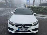 USED 2015 15 MERCEDES-BENZ C-CLASS 2.1 C220d AMG Line Saloon 4dr Diesel 7G-Tronic+ Euro 6 (s/s) (170 ps) 