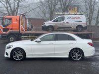 USED 2015 15 MERCEDES-BENZ C-CLASS 2.1 C220d AMG Line Saloon 4dr Diesel 7G-Tronic+ Euro 6 (s/s) (170 ps) 