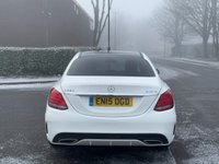 USED 2015 15 MERCEDES-BENZ C-CLASS 2.1 C220d AMG Line Saloon 4dr Diesel 7G-Tronic+ Euro 6 (s/s) (170 ps) 