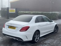 USED 2015 15 MERCEDES-BENZ C-CLASS 2.1 C220d AMG Line Saloon 4dr Diesel 7G-Tronic+ Euro 6 (s/s) (170 ps) 