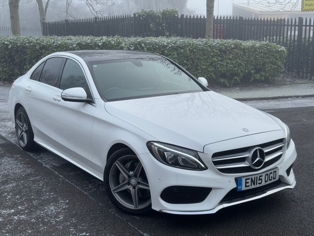 2015 15 Mercedes-Benz C-Class 2.1 C220d AMG Line Saloon 4dr Diesel 7G-Tronic+ Euro 6 (s/s) (170 ps)