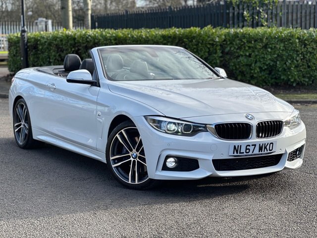 2017 67 BMW 4 Series 2.0 420d M Sport Convertible 2dr Diesel Auto Euro 6 (s/s) (190 ps)