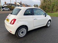 USED 2020 20 FIAT 500 1.2 Lounge Hatchback 3dr Petrol Manual Euro 6 (s/s) (69 bhp) 