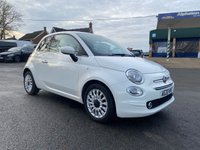 USED 2020 20 FIAT 500 1.2 Lounge Hatchback 3dr Petrol Manual Euro 6 (s/s) (69 bhp) 