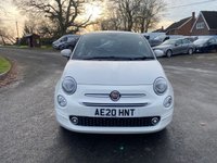 USED 2020 20 FIAT 500 1.2 Lounge Hatchback 3dr Petrol Manual Euro 6 (s/s) (69 bhp) 