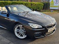 USED 2016 65 BMW 6 SERIES 3.0 640d M Sport Convertible 2dr Diesel Auto Euro 6 (s/s) (313 ps) 