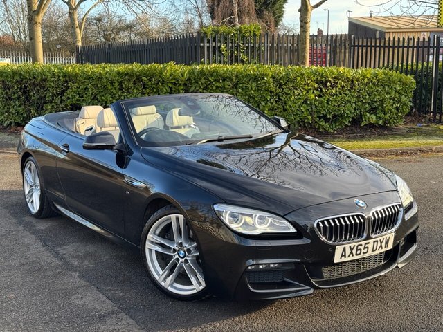2016 65 BMW 6 Series 3.0 640d M Sport Convertible 2dr Diesel Auto Euro 6 (s/s) (313 ps)