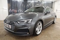 USED 2017 17 AUDI A5 2.0 TDI ultra S line Coupe 2dr Diesel Manual Euro 6 (s/s) (190 ps) HIGH SPECIFICATION WITH AUDI SERVICE HISTORY & GREAT CONDITION