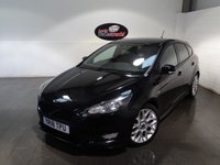 USED 2018 18 FORD FOCUS 1.0T EcoBoost ST-Line Hatchback 5dr Petrol Manual Euro 6 (s/s) (140 ps) SAT NAV CRUISE DAB PARK SENSORS