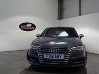 USED 2018 18 AUDI S3 2.0 TFSI Sportback 5dr Petrol S Tronic quattro Euro 6 (s/s) (310 ps) SAT NAV SUPER SPORTS SEATS CRUISE PARK SENSORS