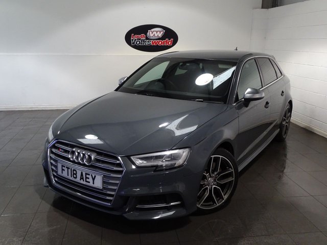 2018 18 Audi S3 2.0 TFSI Sportback 5dr Petrol S Tronic quattro Euro 6 (s/s) (310 ps)
