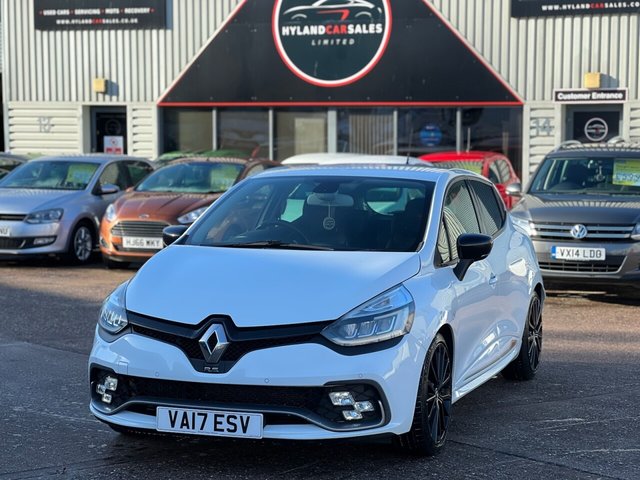 2017 17 Renault Clio 1.6 TCe Renaultsport Nav Trophy Hatchback 5dr Petrol EDC Euro 6 (s/s) (220 ps)