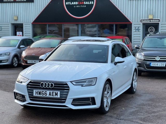 2016 66 Audi A4 Avant 2.0 TFSI S line Estate 5dr Petrol S Tronic Euro 6 (s/s) (190 ps)