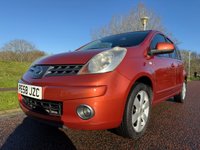 USED 2008 58 NISSAN NOTE 1.6 16V Tekna Hatchback 5dr Petrol Auto Euro 4 (110 ps) BLUETOOTH-AUTO LIGHT & WIPERS-AUX