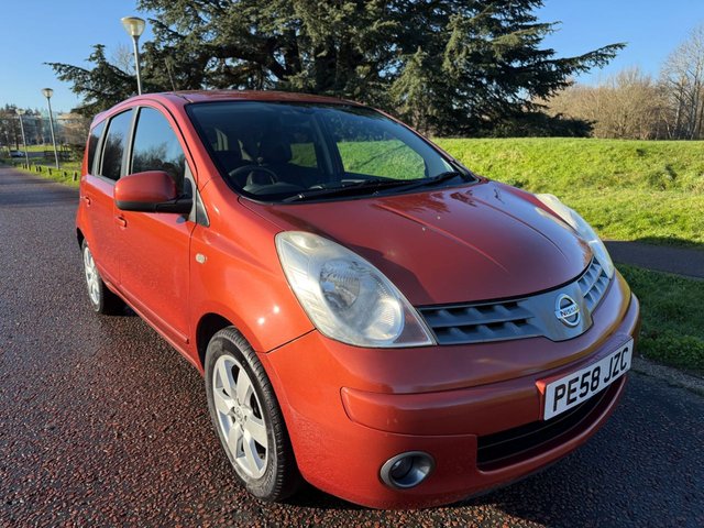 2008 58 Nissan Note 1.6 16V Tekna Hatchback 5dr Petrol Auto Euro 4 (110 ps)