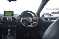 USED 2018 L AUDI S3 2.0 TFSI Black Edition Sportback 5dr Petrol S Tronic quattro Euro 6 (s/s) (310 ps) DIGI DASH / B&O / BLACK PACK