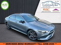 USED 2023 23 MERCEDES-BENZ CLA 1.3 CLA250e 15.6kWh AMG Line (Premium) Coupe 4dr Petrol Plug-in Hybrid 8G-DCT Euro 6 (s/s) (218 ps) ** RAC BUYSURE INSPECTED **