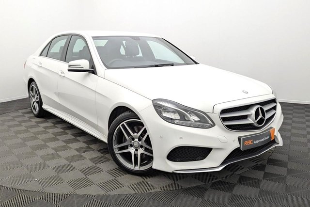 2014 14 MERCEDES-BENZ E-CLASS 2.1 E220 CDI AMG Sport Saloon 4dr Diesel G-Tronic+ Euro 5 (s/s) (170 ps) Sat Nav Part Leather