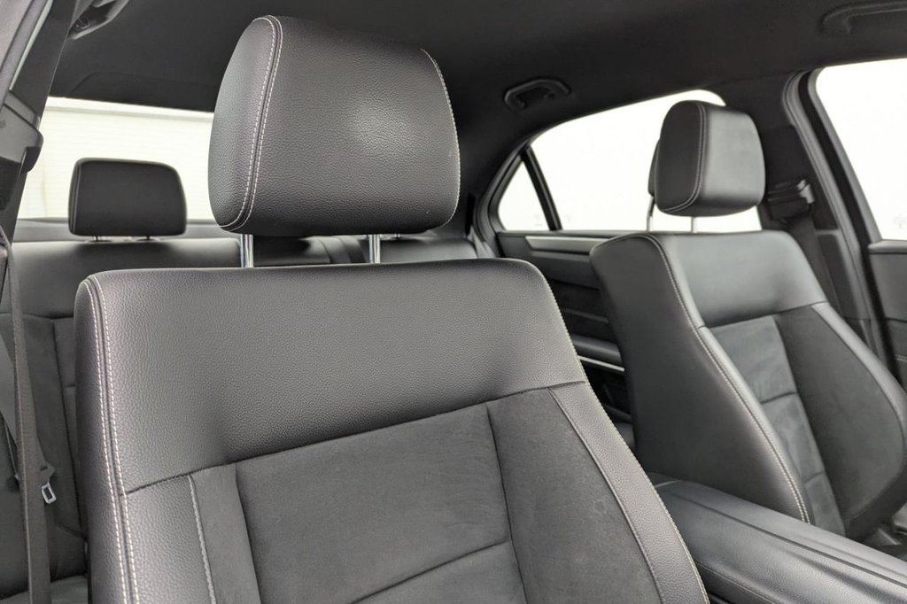 USED 2014 14 MERCEDES-BENZ E-CLASS 2.1 E220 CDI AMG Sport Saloon 4dr Diesel G-Tronic+ Euro 5 (s/s) (170 ps) Sat Nav Part Leather