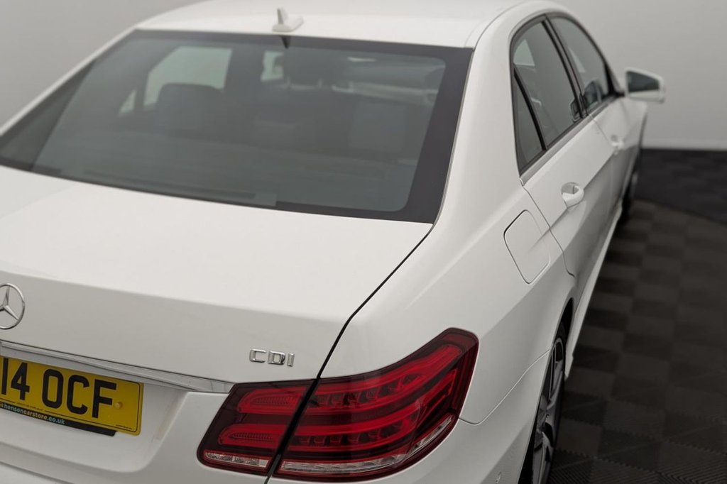 USED 2014 14 MERCEDES-BENZ E-CLASS 2.1 E220 CDI AMG Sport Saloon 4dr Diesel G-Tronic+ Euro 5 (s/s) (170 ps) Sat Nav Part Leather