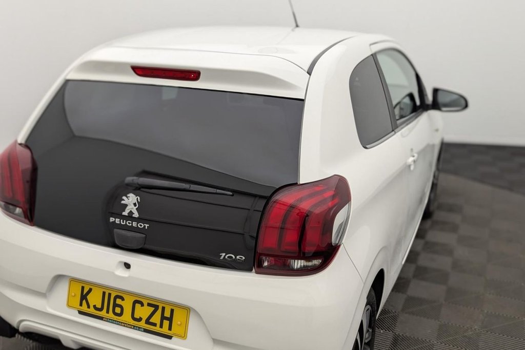 USED 2016 16 PEUGEOT 108 1.2 PureTech Allure Hatchback 3dr Petrol Manual Euro 6 (82 ps) Cruise Control Air Con