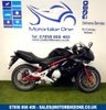USED 2006 06 KAWASAKI ER-6F 649cc Full Black Widow Exhaust System - MRA Screen