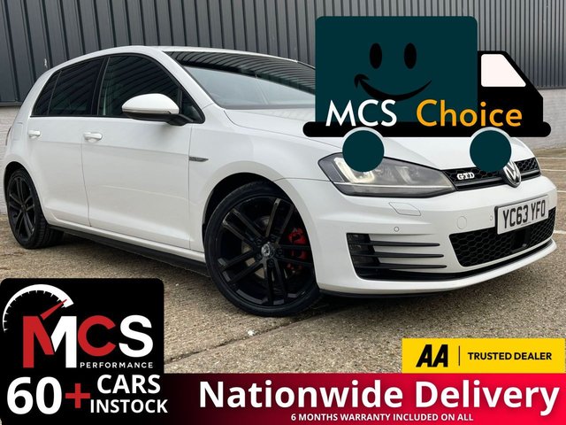 2013 63 VOLKSWAGEN GOLF 2.0 TDI BlueMotion Tech GTD Hatchback 5dr Diesel Manual Euro 6 (s/s) (184 ps) FR+REAR PARK / HILL HOLD