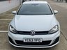 USED 2013 63 VOLKSWAGEN GOLF 2.0 TDI BlueMotion Tech GTD Hatchback 5dr Diesel Manual Euro 6 (s/s) (184 ps) FR+REAR PARK / HILL HOLD