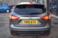 USED 2015 15 NISSAN QASHQAI 1.2 DIG-T n-tec+ SUV 5dr Petrol XTRON 2WD Euro 6 (s/s) (115 ps) 6 MONTHS RAC PLATINUM WARRANTY