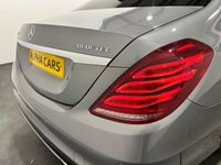 USED 2014 14 MERCEDES-BENZ S-CLASS 3.0 S350 V6 BlueTEC AMG Line Saloon 4dr Diesel G-Tronic+ Euro 6 (s/s) (258 ps) Striking Palladium Silver, Silk Beige / Espresso Leather, 20" Multi Spoke AMG Alloys, Electric Sliding Glass Sunroof, Wood and Leather Trimmed Steering Wheel, Soft Close Doors