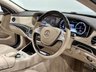 USED 2014 14 MERCEDES-BENZ S-CLASS 3.0 S350 V6 BlueTEC AMG Line Saloon 4dr Diesel G-Tronic+ Euro 6 (s/s) (258 ps) Striking Palladium Silver, Silk Beige / Espresso Leather, 20" Multi Spoke AMG Alloys, Electric Sliding Glass Sunroof, Wood and Leather Trimmed Steering Wheel, Soft Close Doors