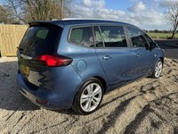 USED 2016 VAUXHALL ZAFIRA TOURER 1.4i Turbo SRi MPV 5dr Petrol Manual Euro 6 (140 ps) 2 OWNERS, 2KEYS, NEW MOT!