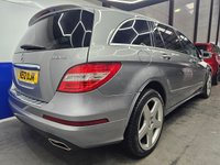 USED 2012 12 MERCEDES-BENZ R CLASS 3.0 R350L CDI MPV 5dr Diesel G-Tronic+ 4WD Euro 5 (7 seats) (265 ps) &pound;12k Extras, Front And Rear Parking Sensors, Rear Seat Entertainment, 7 Seats!